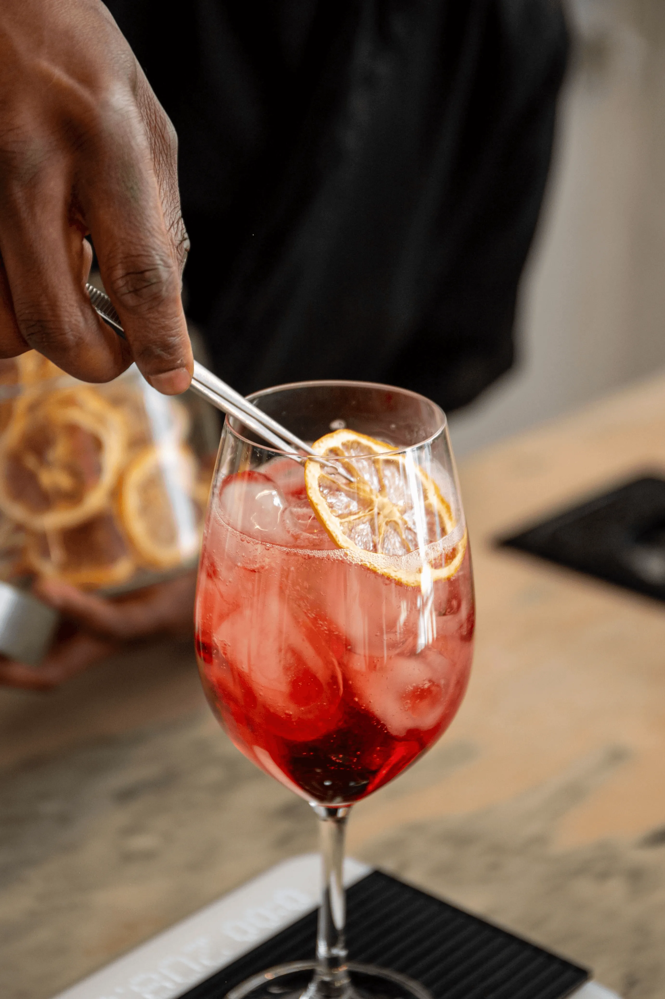 Quest cocktail glass