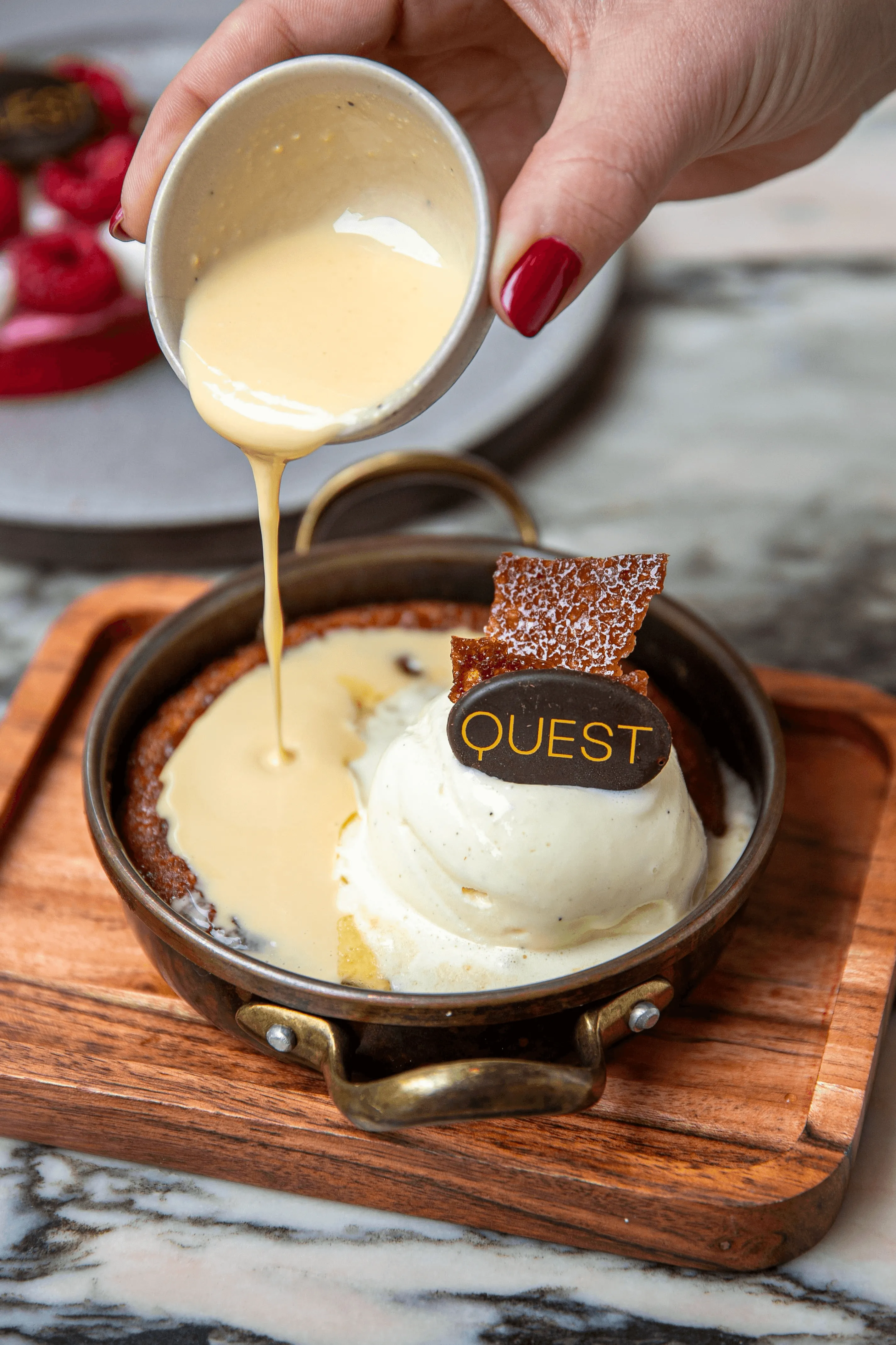 Malva pudding dessert