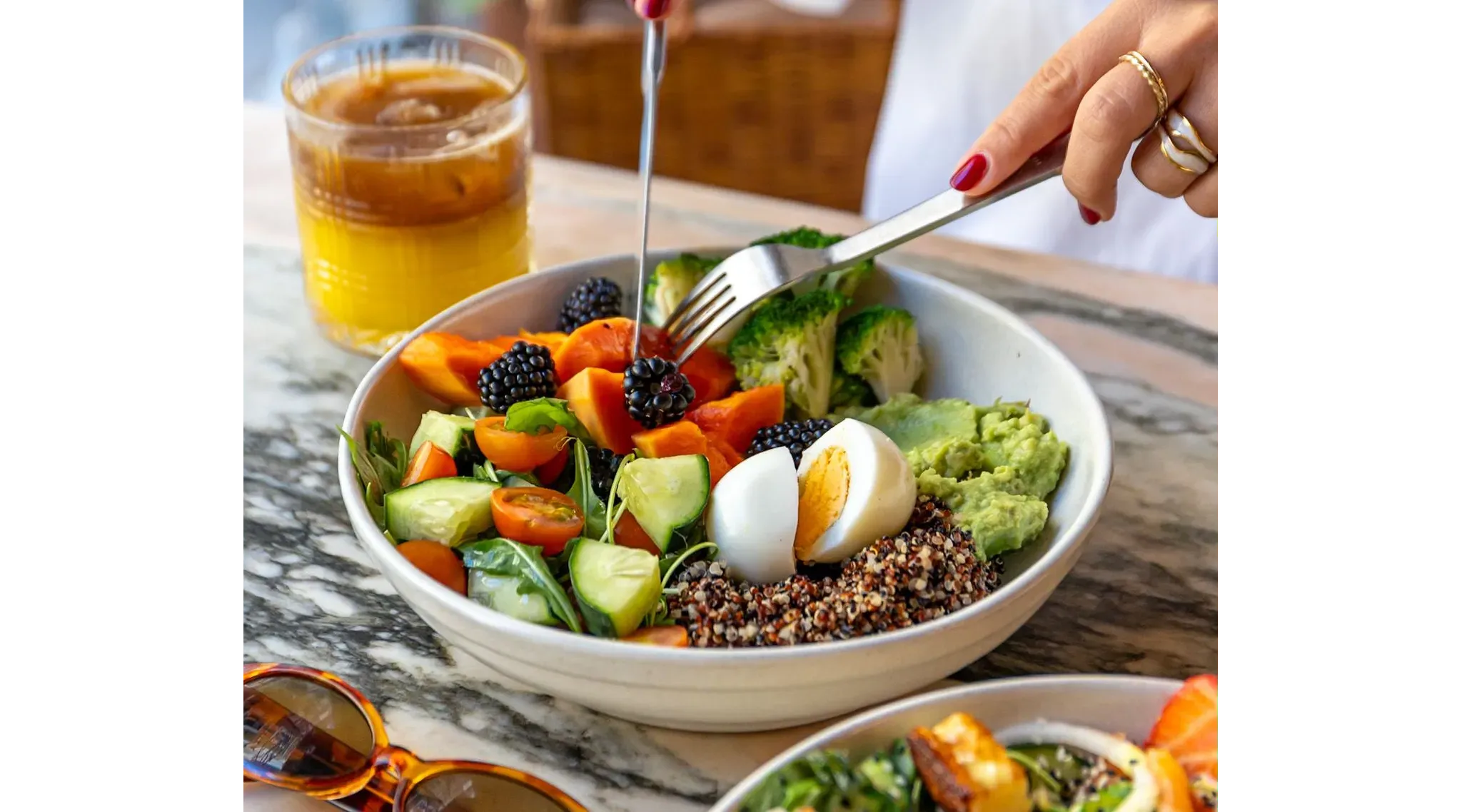 Quinoa bowl with vegetables